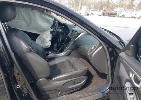 2018 Infiniti Q50 3.0T Sport from USA, damaged, VIN JN1EV7AR0JM439581